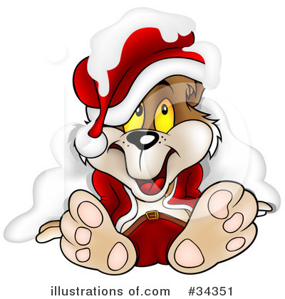 Royalty-Free (RF) Christmas Clipart Illustration by dero - Stock Sample #34351