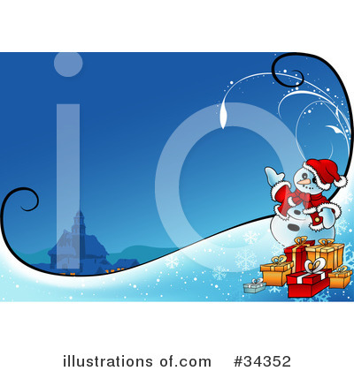 Snowman Clipart #34352 by dero