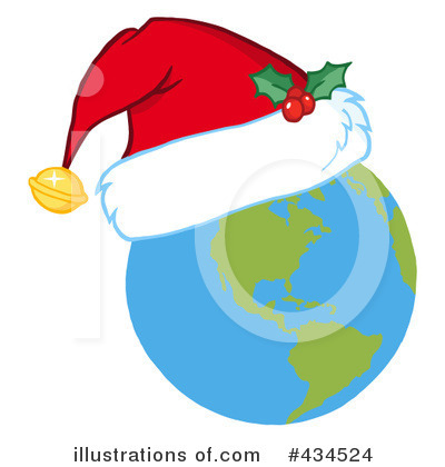 Royalty-Free (RF) Christmas Clipart Illustration by Hit Toon - Stock Sample #434524
