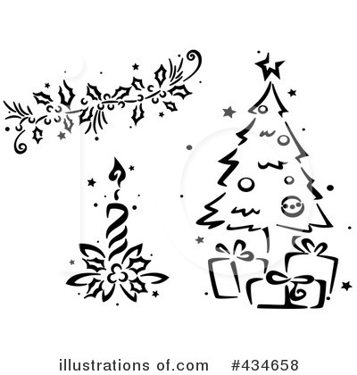 Royalty-Free (RF) Christmas Clipart Illustration by BNP Design Studio - Stock Sample #434658