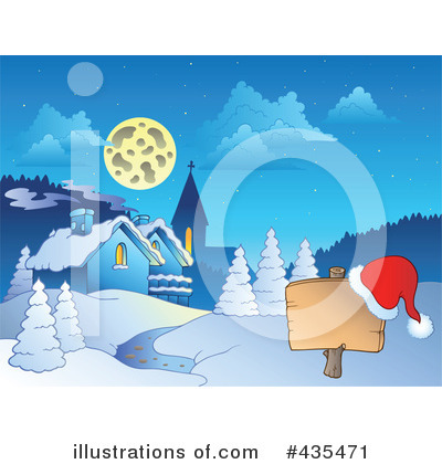 Royalty-Free (RF) Christmas Clipart Illustration by visekart - Stock Sample #435471