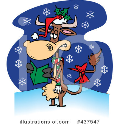 Royalty-Free (RF) Christmas Clipart Illustration by toonaday - Stock Sample #437547