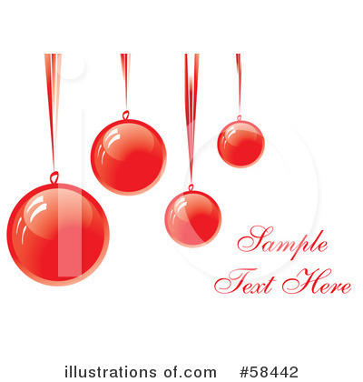 Royalty-Free (RF) Christmas Clipart Illustration by MilsiArt - Stock Sample #58442