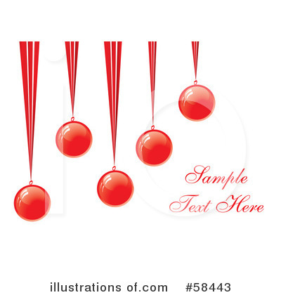 Royalty-Free (RF) Christmas Clipart Illustration by MilsiArt - Stock Sample #58443