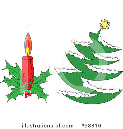 Royalty-Free (RF) Christmas Clipart Illustration by kaycee - Stock Sample #58816
