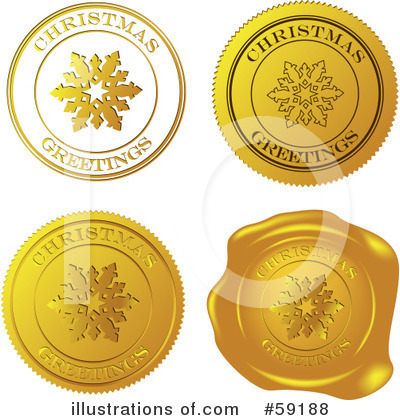 Royalty-Free (RF) Christmas Clipart Illustration by Eugene - Stock Sample #59188