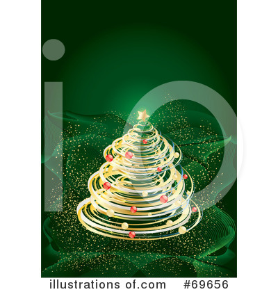 Royalty-Free (RF) Christmas Clipart Illustration by MilsiArt - Stock Sample #69656