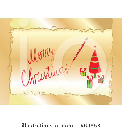 Royalty-Free (RF) Christmas Clipart Illustration by MilsiArt - Stock Sample #69658