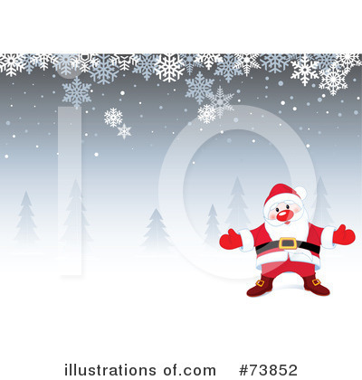 Royalty-Free (RF) Christmas Clipart Illustration by Pushkin - Stock Sample #73852