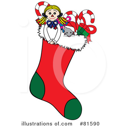 Royalty-Free (RF) Christmas Clipart Illustration by Pams Clipart - Stock Sample #81590