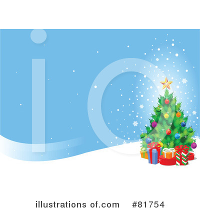 Royalty-Free (RF) Christmas Clipart Illustration by Pushkin - Stock Sample #81754