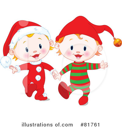 Royalty-Free (RF) Christmas Clipart Illustration by Pushkin - Stock Sample #81761