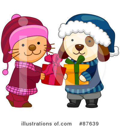 Royalty-Free (RF) Christmas Clipart Illustration by BNP Design Studio - Stock Sample #87639