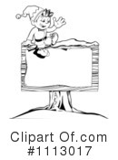 Christmas Elf Clipart #1113017 by AtStockIllustration