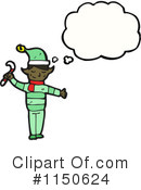 Christmas Elf Clipart #1150624 by lineartestpilot