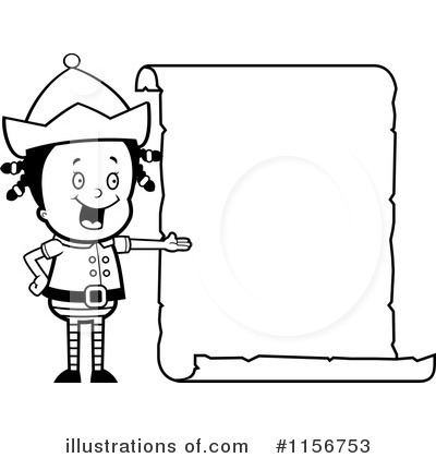 Royalty-Free (RF) Christmas Elf Clipart Illustration by Cory Thoman - Stock Sample #1156753