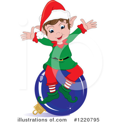 Christmas Ornaments Clipart #1220795 by Pams Clipart