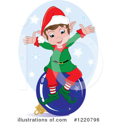 Christmas Ornaments Clipart #1220796 by Pams Clipart