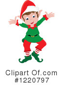 Christmas Elf Clipart #1220797 by Pams Clipart