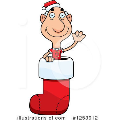 Christmas Stocking Clipart #1253912 by Cory Thoman
