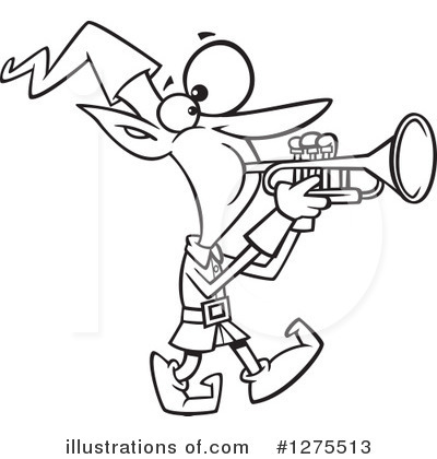 Trumpet Clipart #1275513 by toonaday
