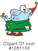 Christmas Elf Clipart #1281103 by toonaday