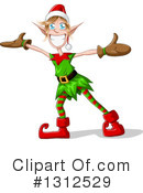 Christmas Elf Clipart #1312529 by Liron Peer