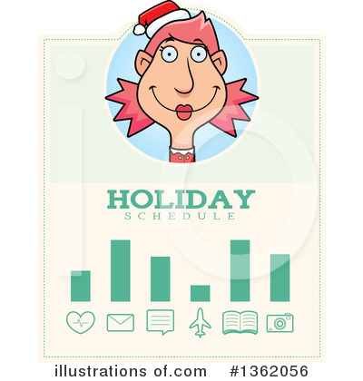 Royalty-Free (RF) Christmas Elf Clipart Illustration by Cory Thoman - Stock Sample #1362056