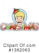 Christmas Elf Clipart #1362063 by Cory Thoman