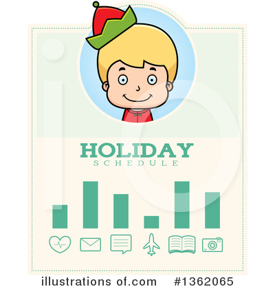 Royalty-Free (RF) Christmas Elf Clipart Illustration by Cory Thoman - Stock Sample #1362065