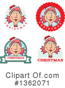 Christmas Elf Clipart #1362071 by Cory Thoman
