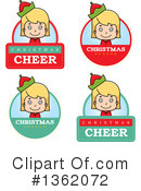 Christmas Elf Clipart #1362072 by Cory Thoman