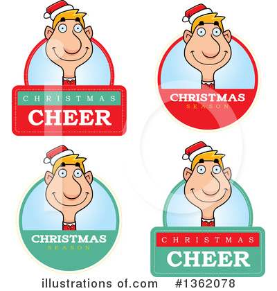 Royalty-Free (RF) Christmas Elf Clipart Illustration by Cory Thoman - Stock Sample #1362078