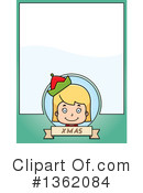 Christmas Elf Clipart #1362084 by Cory Thoman