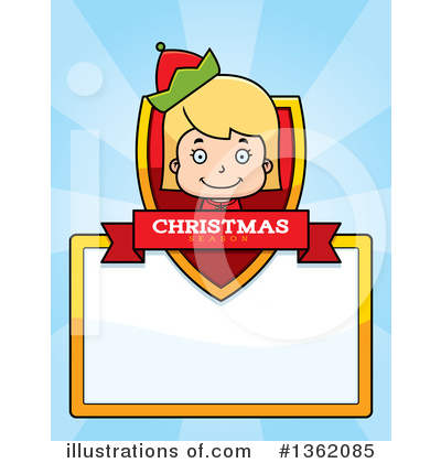 Royalty-Free (RF) Christmas Elf Clipart Illustration by Cory Thoman - Stock Sample #1362085