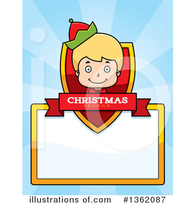 Royalty-Free (RF) Christmas Elf Clipart Illustration by Cory Thoman - Stock Sample #1362087