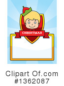 Christmas Elf Clipart #1362087 by Cory Thoman