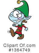 Christmas Elf Clipart #1364749 by toonaday