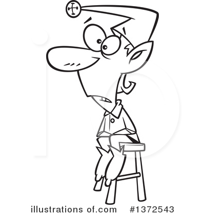 Royalty-Free (RF) Christmas Elf Clipart Illustration by toonaday - Stock Sample #1372543