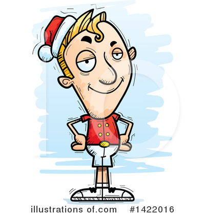 Royalty-Free (RF) Christmas Elf Clipart Illustration by Cory Thoman - Stock Sample #1422016