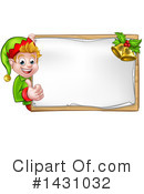 Christmas Elf Clipart #1431032 by AtStockIllustration