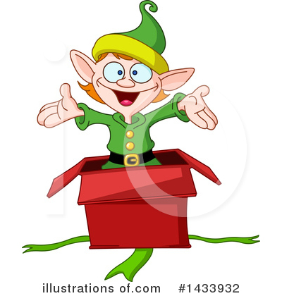Christmas Elf Clipart #1433932 by yayayoyo