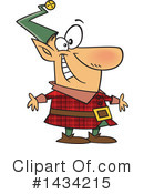 Christmas Elf Clipart #1434215 by toonaday