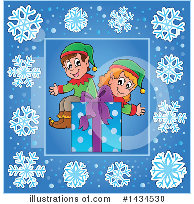 Christmas Elf Clipart #1434530 by visekart