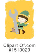 Christmas Elf Clipart #1513029 by BNP Design Studio