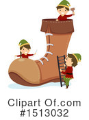 Christmas Elf Clipart #1513032 by BNP Design Studio