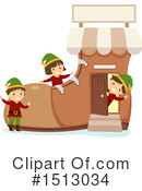 Christmas Elf Clipart #1513034 by BNP Design Studio