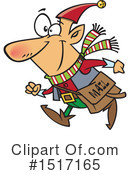Christmas Elf Clipart #1517165 by toonaday