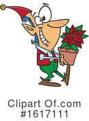 Christmas Elf Clipart #1617111 by toonaday