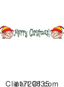 Christmas Elf Clipart #1729635 by Johnny Sajem